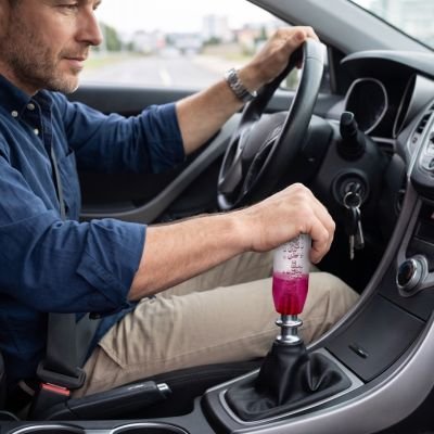 Pommeau de vitesse homme conduit