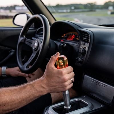 Pommeau de vitesse prise en main
