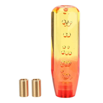 pommeau de vitesse bulle orange grand