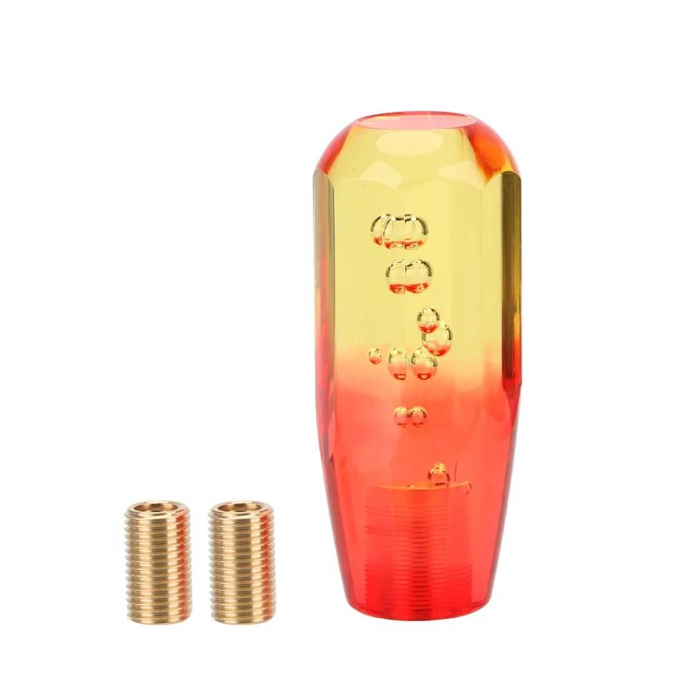 pommeau de vitesse bulle orange petit