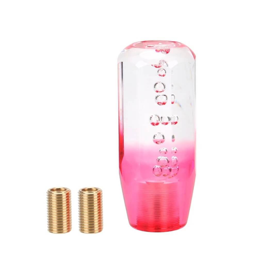 pommeau de vitesse bulle rose petit