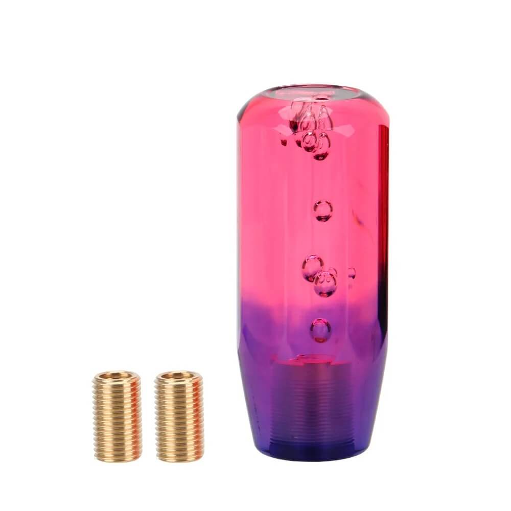 pommeau de vitesse bulle violet petit