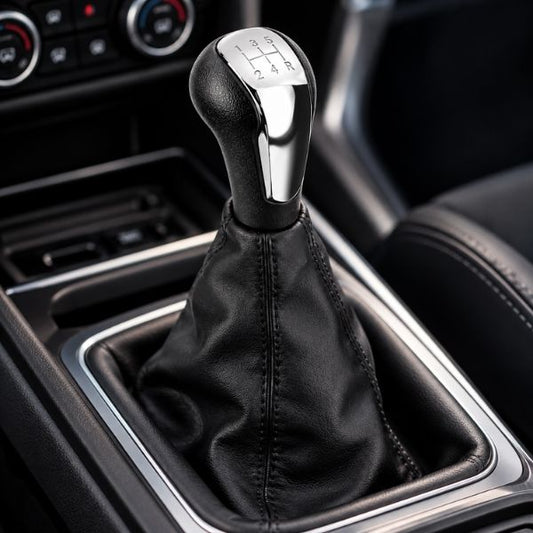 pommeau de vitesse chrome