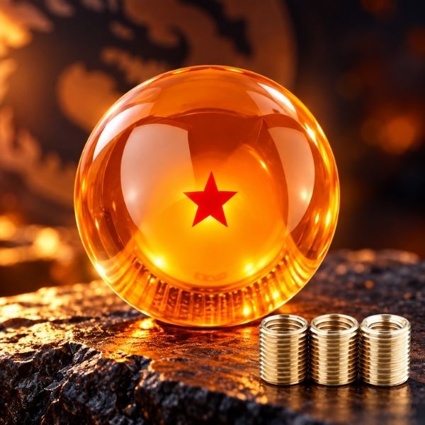 pommeau levier de vitesse DBZ boule 1 étoile