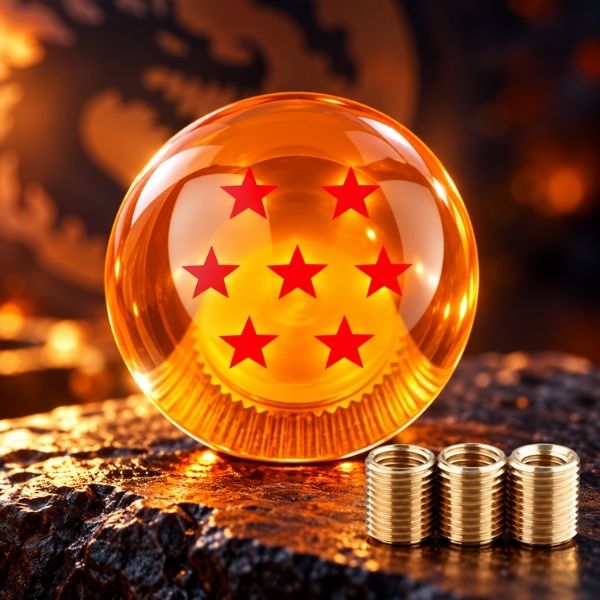 pommeau levier de vitesse DBZ boule 7 étoiles
