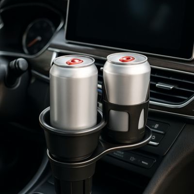 porte gobelet voiture double canette