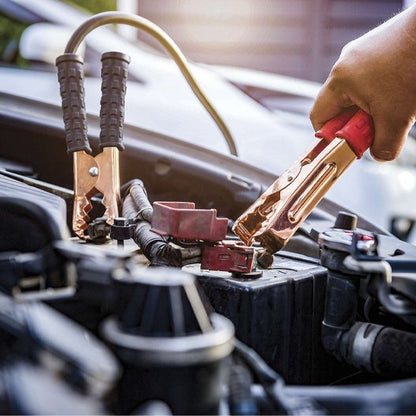 Câble de Démarrage noir sur batterie voiture