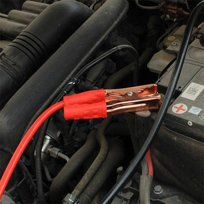 Câble de Démarrage rouge sur batterie voiture