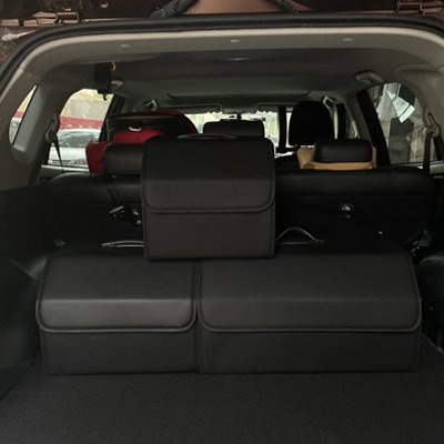 Rangement coffre voiture boites