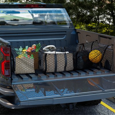 Rangement coffre voiture fruit et légume