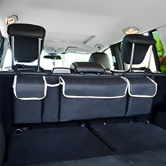 Rangement coffre voiture sur dossier