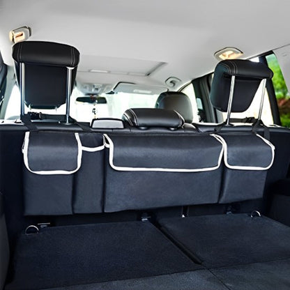 Rangement coffre voiture sur dossier