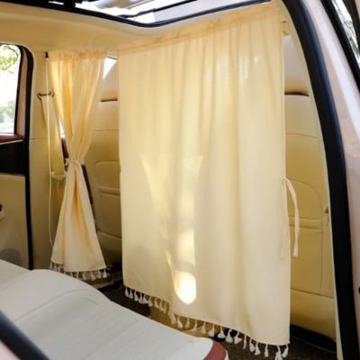 Rideau pour voiture fermé
