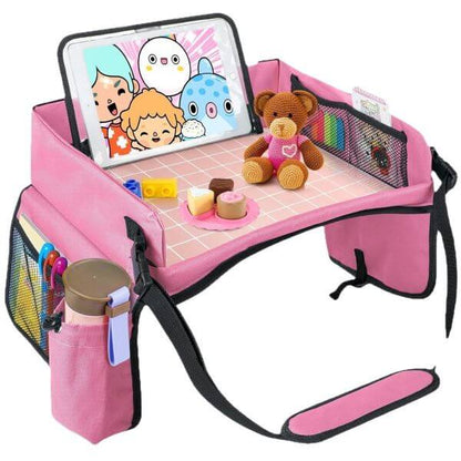 Organisateur voiture enfant rose