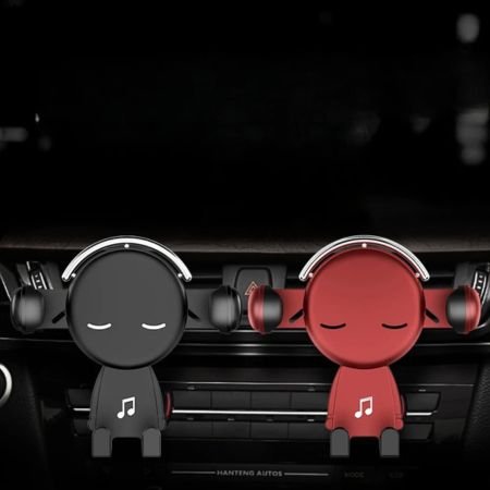 SUPPORT TELEPHONE VOITURE rouge et un autre noir