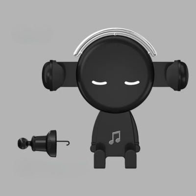 SUPPORT TELEPHONE VOITURE noir