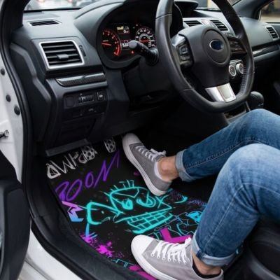 Tapis de sol pour voiture pied sur tapis