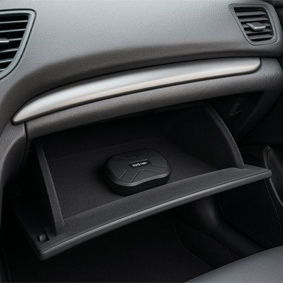 Traceur gps voiture boite à gant