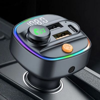 Transmetteur fm bluetooth prise allume cigare