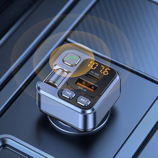 Transmetteur fm et bluetooth voiture
