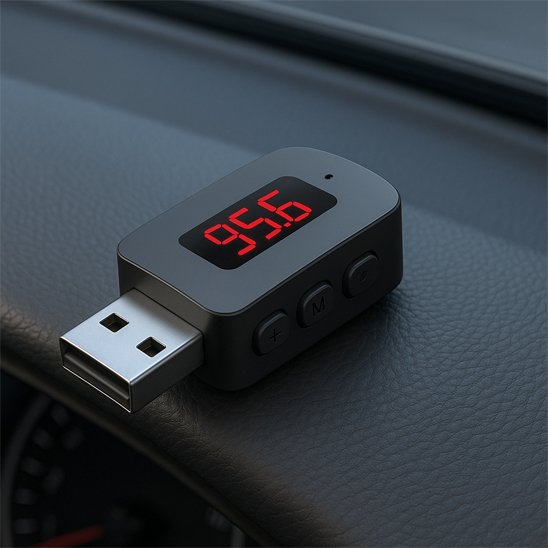 Transmetteur fm et bluetooth